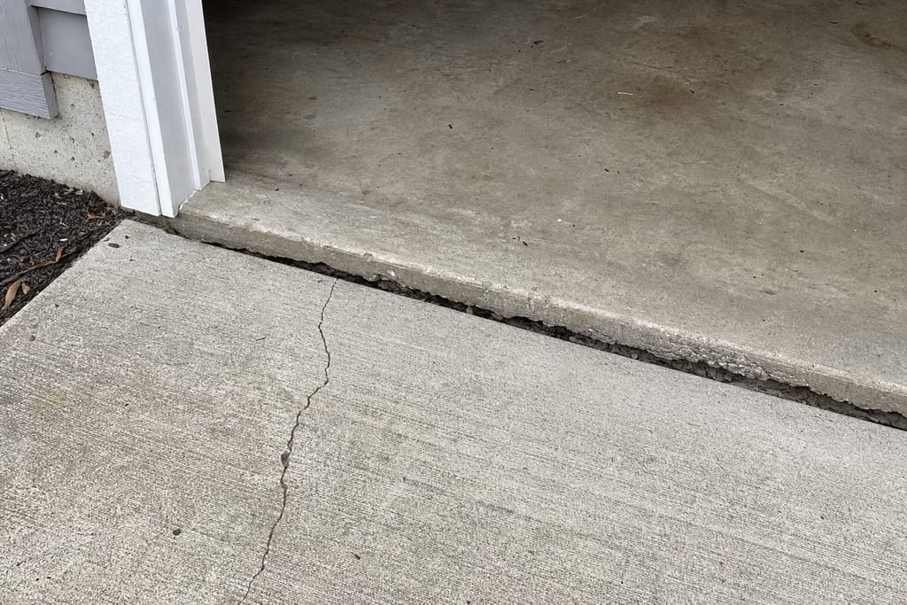 Garage Floor Leveling photo